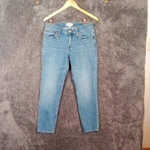 Madewell The Low Rise Perfect Vintage Jean Skinny Cotton Womens 28